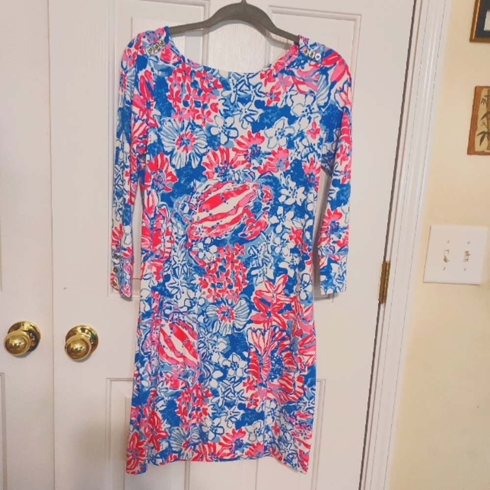 Lilly Pulitzer Shells and Flowers Dress
